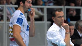Nikola Karabatic et Patrice Canayer