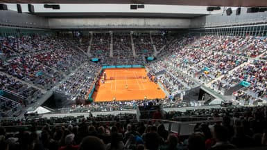 Le stade Manolo Santana à Madrid.