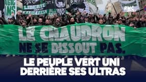 Saint-Étienne : Le peuple vert uni derrière ses groupes ultras, menacés de dissolution
