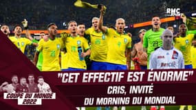 Coupe du monde 2022 : L'effectif du Brésil "est énorme" juge Cris, invité du Morning du Mondial