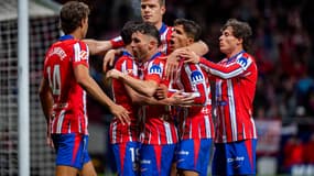 Atletico Madrid célébration 
