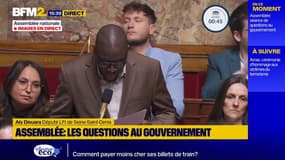 Le député LFI Aly Diouara dénonce un contrôle au faciès lors des questions au gouvernement à l'Assemblée