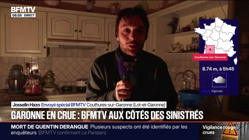 Crues: 4.900 foyers toujours privés d'électricité dans le Lot-et-Garonne