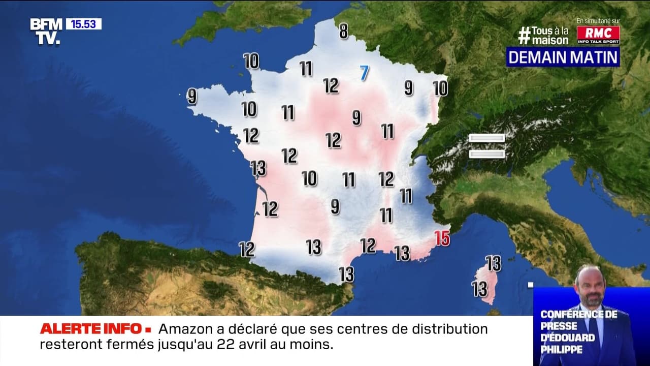 Programme Tele Du Lundi 25 Juillet 2022 La météo pour ce lundi 20 avril 2020