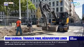 Lyon: le quai Sarrail rouvre à la circulation lundi matin