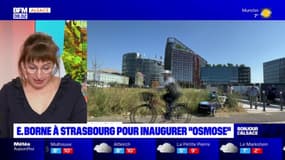 Strasbourg: Élisabeth Borne en déplacement pour inaugurer le bâtiment Osmose