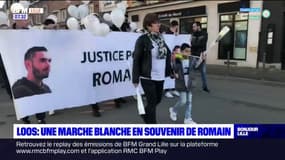 Loos: une marche blanche en souvenir de Romain