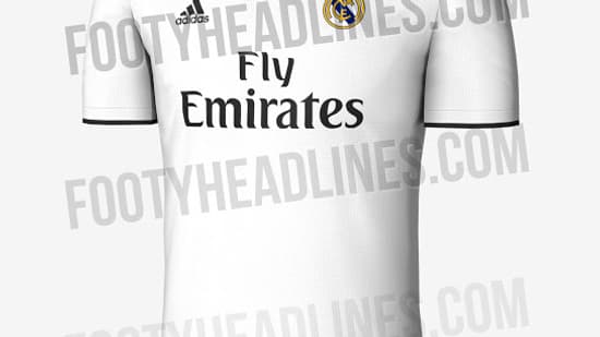Le probable futur maillot du Real Le probable futur maillot du Real