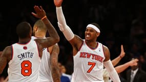 J. R. Smith et Carmelo Anthony