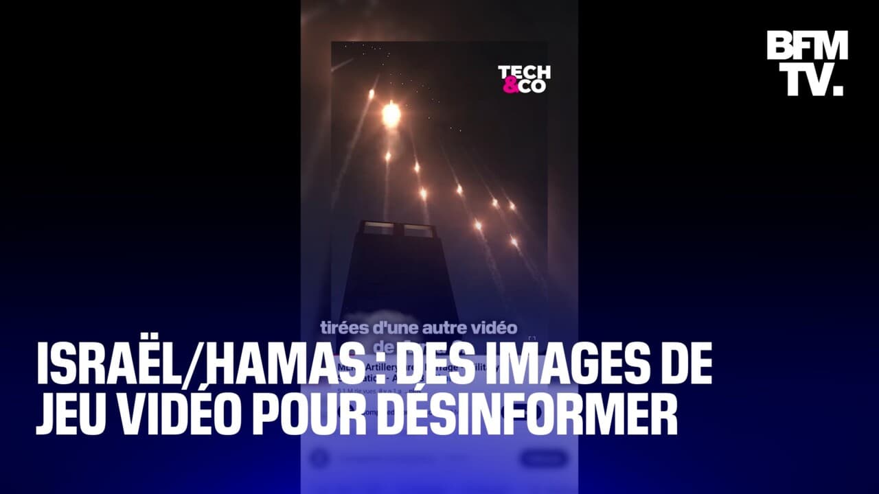 Guerre Isra L Hamas Des Images De Jeux Vid O Utilis Es Pour D Sinformer