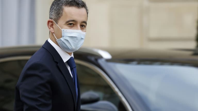 Le ministre de l'Intérieur Gérald Darmanin, le 2 décembre 2020 à Paris