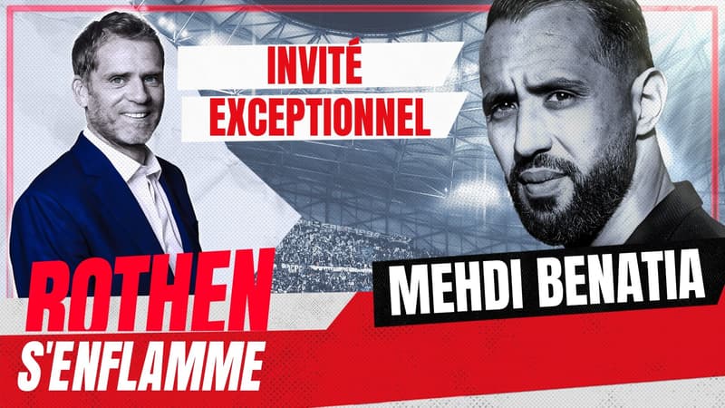 Suivez l'interview exclusive de Mehdi Benatia, conseiller sportif de l'OM, dans Rothen s'enflamme