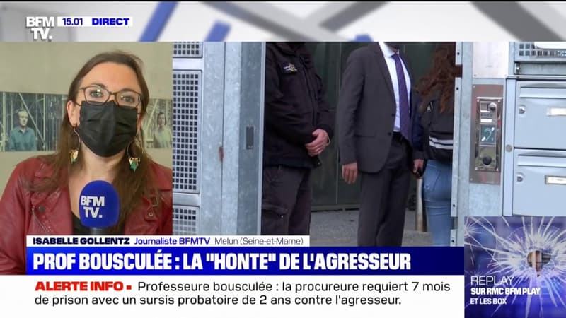 Enseignante agressée: sept mois de prison avec sursis requis pour l'élève