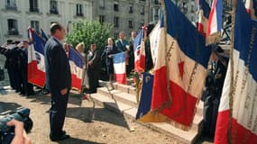 Jacques Chirac, le 16 juillet 1995.