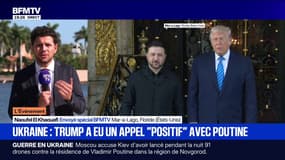 Plan de paix pour l'Ukraine: Donald Trump indique qu'il a eu un appel "positif" avec Vladimir Poutine