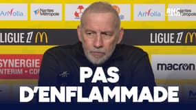 Nantes 0-2 Brest : "Je veux assurer notre maintien, pas se déclarer candidat à l’Europe", tempère Roy
