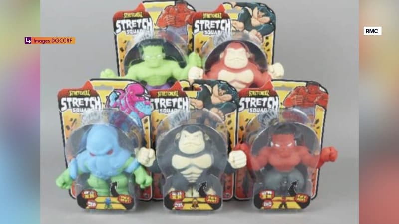 Des jouets pour enfants retirés de la vente à cause de la présence d'amiante...