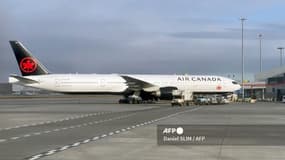 Un avion Air Canada, à Vancouver.