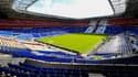Le Groupama Stadium de l'OL sans spectateurs, le 17 mars 2019