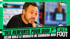 OM : "Des renforts pour faire quoi ?" Riolo n'est pas certains que le mercato d'hiver change tout