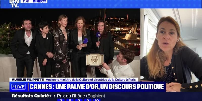 Que penser de la réaction de la ministre de la Culture face aux propos de Justine Triet ? - 28/05