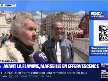  "On fait voir une belle image de notre ville": les Marseillais attendent avec fierté l'arrivée de la flamme olympique sur le Vieux-Port
