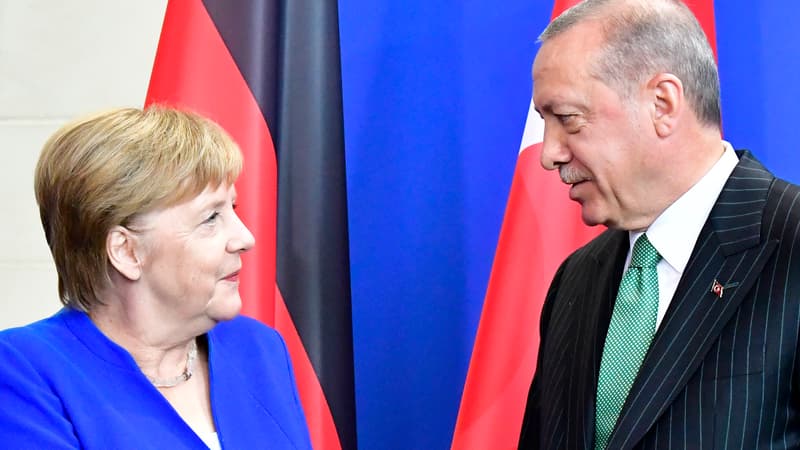Merkel et Erdogan (photo d'illustration)