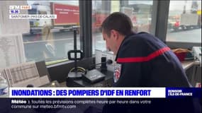 Inondations dans le Pas-de-Calais: des pompiers d'Île-de-France en renfort 
