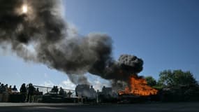 Le blocage devant la prison de Caen dure depuis trois jours.