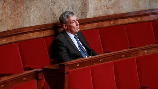 Henri Guaino, député UMP et ancien conseiller de Nicolas Sarkozy, à l'Assemblée nationale le 10 septembre 2013.