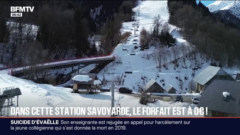 Dans cette station de ski savoyarde, le forfait est gratuit