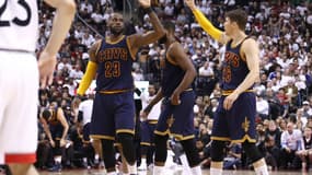 LeBron James et Kyle Korver