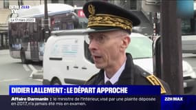 Le préfet de police de Paris Didier Lallement va quitter ses fonctions le 20 juillet prochain