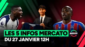 Dro fernandez, Kolo Muani, Mateta... Les 5 infos mercato du 27 janvier à la mi-journée