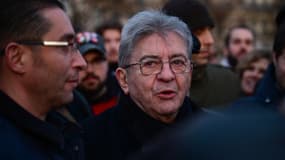 Jean-Luc Mélenchon à Lyon, le 10 janvier 2026