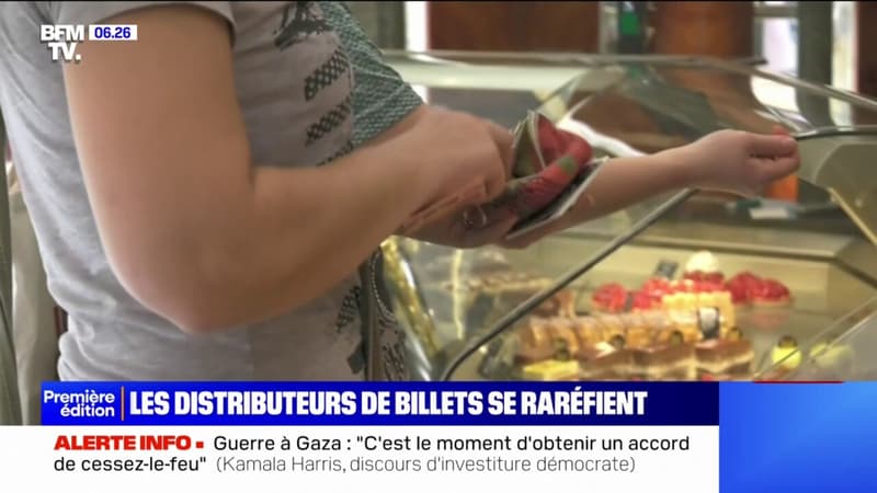 Les distributeurs de billets se raréfient en France, 2.000 machines ont été supprimées en deux ans