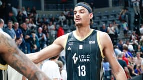  Neal Sako (Asvel Lyon-Villeurbanne)  lors d'un match de Betclic Elite - 22/09/2024