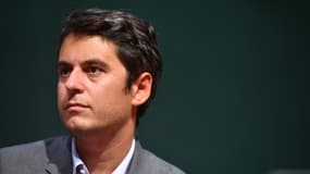 Le chef des députés Ensemble pour la République, Gabriel Attal, le 5 octobre 2024 à Saint-Jean-de-Luz