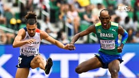 Mondiaux athlétisme : déçu de sa 4e place sur le 400 m haies, Happio pense avoir eu "un déclic mental"