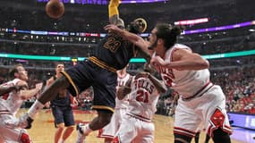 La rencontre a été tendue entre Joakim Noah et LeBron James