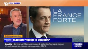 ÉDITO - Conférence de presse d'Emmanuel Macron: "Un virage à droite toute et en marche arrière"