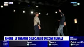 Rhône: une compagnie de théâtre se déplace en zone rurale pour partager leurs productions
