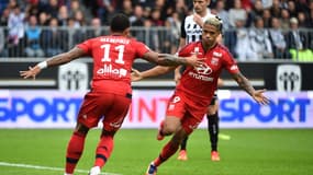 Mariano Diaz et Memphis Depay (Lyon) 