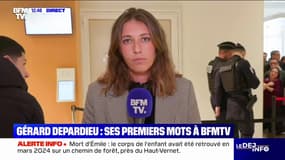 "Je l’attrape par les hanches": Gérard Depardieu reconnaît pour la première fois un contact physique avec l'une des plaignantes, au deuxième jour de son procès 