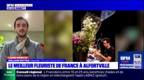 Ligne directe: William Sottile, le meilleur fleuriste de France, est à Alfortville 