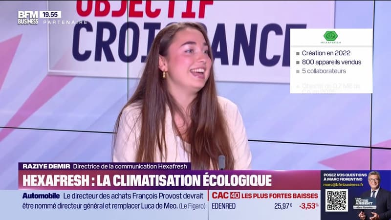 Raziye Demir (Hexafresh) : Hexafresh, la climatisation écologique - 29/07