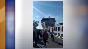 Un bateau de croisière hors de contrôle à son arrivée à Venise a suscité la panique ce dimanche matin