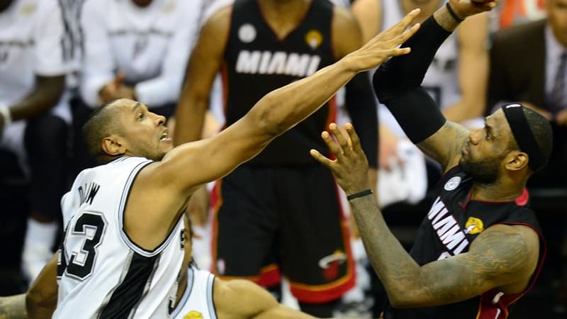 Boris Diaw face à LeBron James