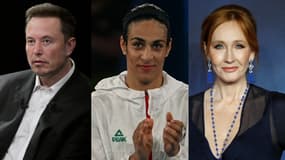 Elon Musk, Imane Khelif et J. K. Rowling