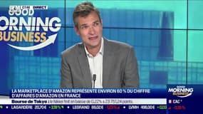 Patrick Labarre, directeur de la marketplace d'Amazon France: "Sur le mois de novembre on a plus de 1000 TPE et PME qui nous ont contacté pour qu'on les aide à maintenir leurs activités"